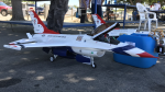 Speed brakes and opening canopy fully functional