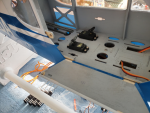 Stabilizer servos mounted
