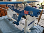 Aircraft balanced out perfect, ready for maiden flight.