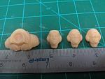 Some heads and a prototype bust for the gunner