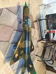 Just completed my East German scheme on the Freewing MIG 21. Its the silver one underneath the paint.  Looking forward to flying it soon.