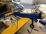 Getting ready to install the upper wing