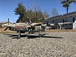 This Motion RC P-38 is liveried out exactly as Lt. Robin Olds flew it on D-Day. The landing gear and tires are appropriate as are the colors and markings. All the servos have been fared in and are invisible. I worked from pictures from the General Robin Olds website.