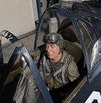 Pappy still looks hungover but I know he's happy that he will soon be in the skies.
