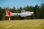My Hobby King B-17 in the Aluminum Overcast livery.