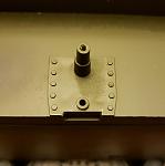 Two screw locations in hull..