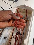 2-wire long connection from the fuselage rear