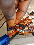 The 2pcs 2-wire connectors from the  MCB-E