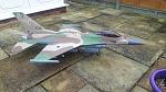 My 90mm Freewing F16, Repainted in Israeli AF colours. This has been my first attempt at a model repaint.