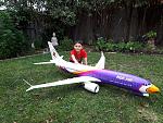 Fraser helped me build and paint NOK AIR design