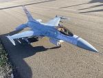 Freewing F-16 customized to represent WI ANG