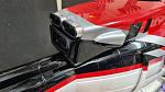 Exhaust with metal foil