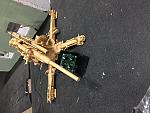 88 gun with LegoDei target in front.