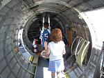 That's my daughter when she was 6. Gives perspective to the limited amount of room inside the 17.