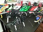 Mix of older helicopters along with two new builds
