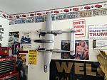 The P-38. Had to find a new wall for this big boy