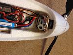 Motor is supported on both ends