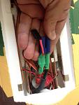 EC-5 connector with 2, 1watt 10 ohm resistors on the anti spark pig tail