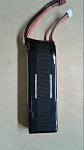 hard velcro on battery provides a good no-slip solution for the tray