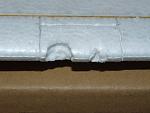 Leading edge damage