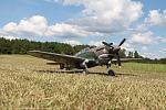 P-40 before she goes in the detail  shop