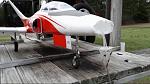 Nose cone damage due to gear sep