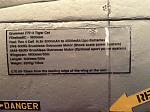 Nomenclature decal under the cockpit has now been corrected and replaced