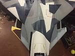 Canards added....ran out of F22 material, so used an extra elevator i had for the V1