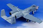 Note the two-color paint scheme on this model but not seen on the real aircraft.
Note "Philadelphia Freedom" is on the nose gear door.