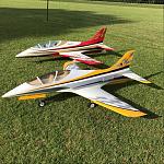 Sebart mini Avanti and Motion R/C Avanti 80mm.