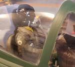 Jet Hangar Hobbies 1/10th scale full bodied pilot with the head from their 1/10th scale Castle 5 pilot.