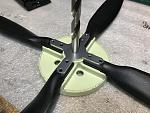 Align the brace with an 8mm drill bit while bolting together.