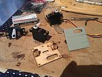 Pockets made ready for servos
