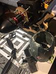 The after math. The prop hub is split. There looks like there are stress fractures in the hub / molding issues.