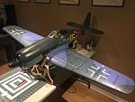 The finished plane. Ready to fly