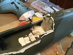 First thing gut the cockpit.
