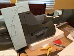 Rudder profile is a little off at forward tip due to the models fin being a little wider than scale.