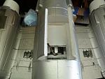 Bomb bay hinged but servo not installed.