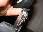 The screw end acts like a stop. This this the side I drilled from.