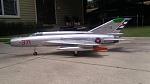 I saw 5 of these flying over my school when i was a kid. They looked so shiny. So that's what i went with on mine