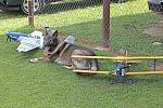 MY GSD, Odon, keeping an eye on things on the ground.