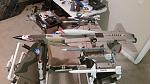 Trying out different ordnance configurations and load outs. Usually flown clean or with just the center drop tank.