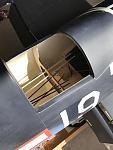 The cockpit area has been cut out and sanded.